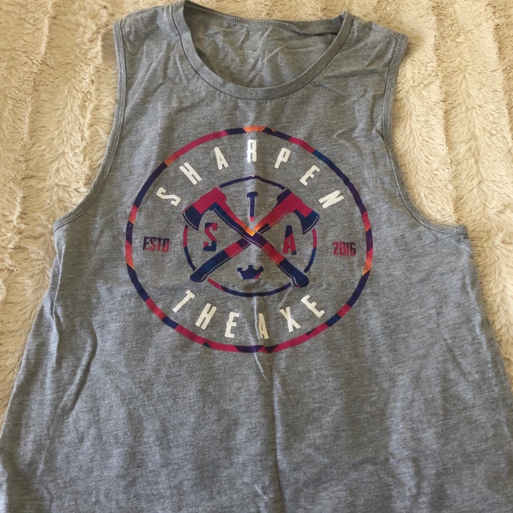 Sharpen the Axe Muscle Tank